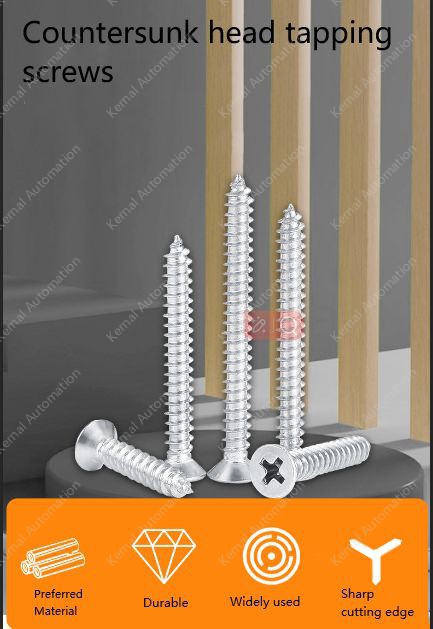 Flathead Cross M3*45